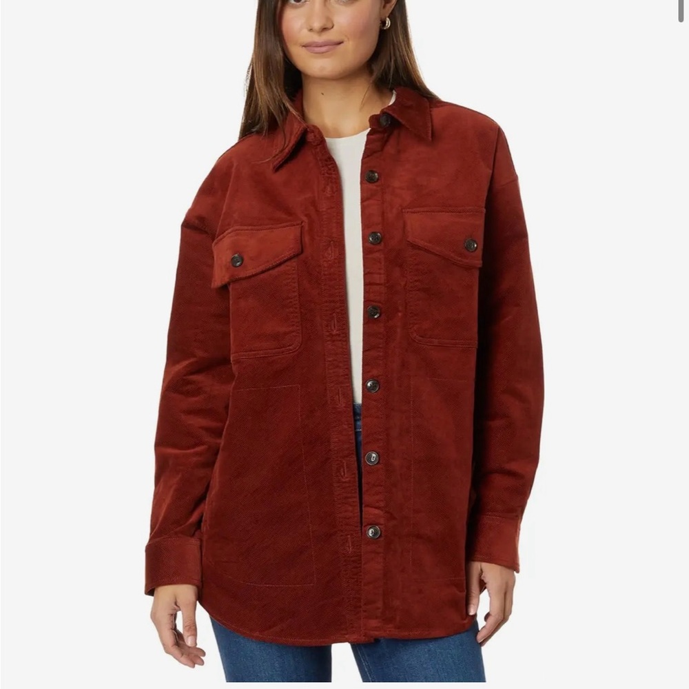 NWT Madewell Corduroy oversized shirt. - Picture 3 of 5
